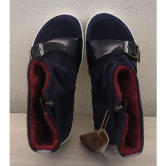 Birkenstock 1007607 Kids Sz EUR 30 US C12 Night Blue Suede Ballina Boots - Picture 2 of 16